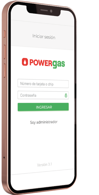 App PowerGAS login