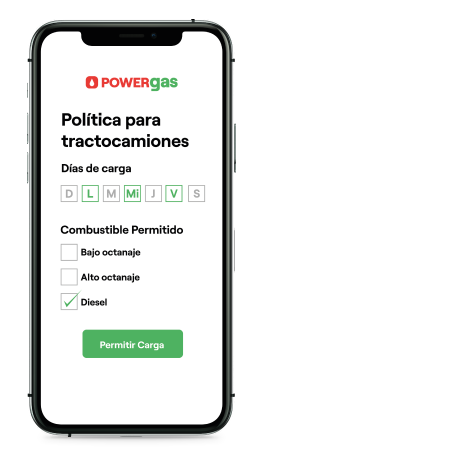 App móvil PowerGAS