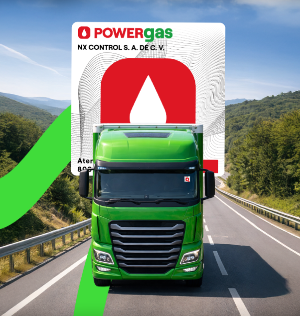 Tarjeta y tag PowerGAS